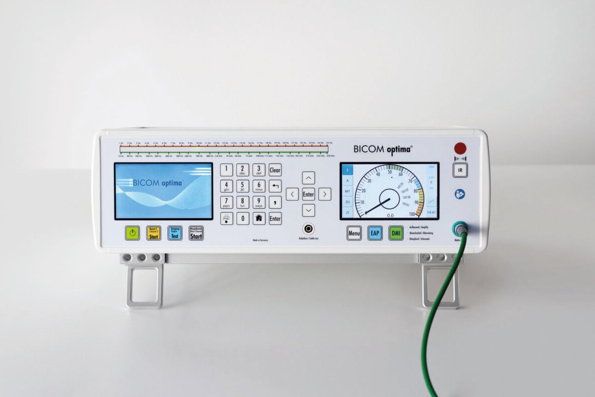 BICOM® optima therapy device with EAP test part