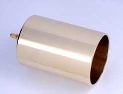 Brass insertion cup/honeycomb opt. mobil