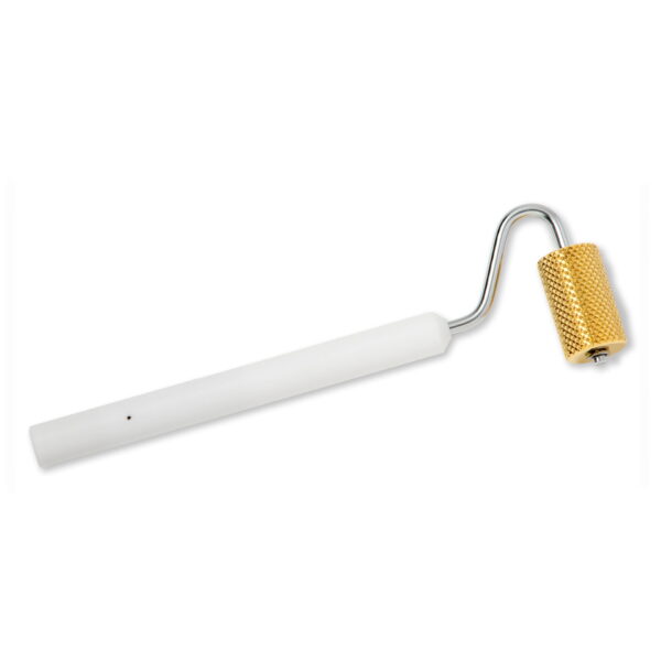 Roller applicator with teflon handle