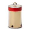 Cup applicator with lid