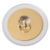 Lid for cup applicator
