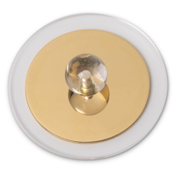 Lid for cup applicator