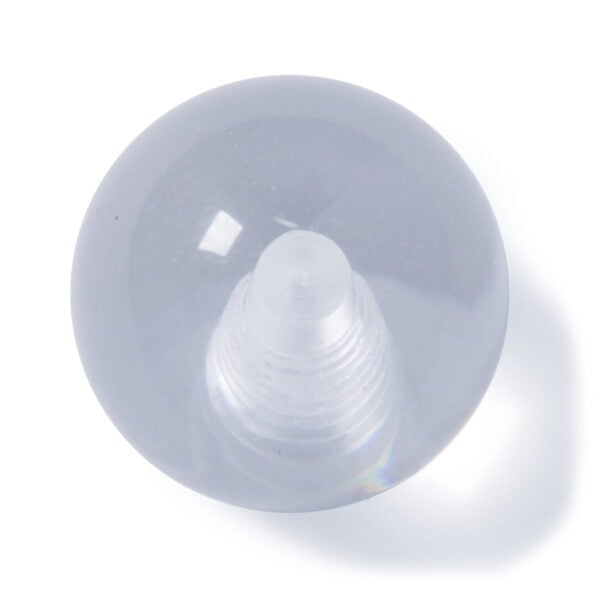 Plexiglass ball for cup applicator