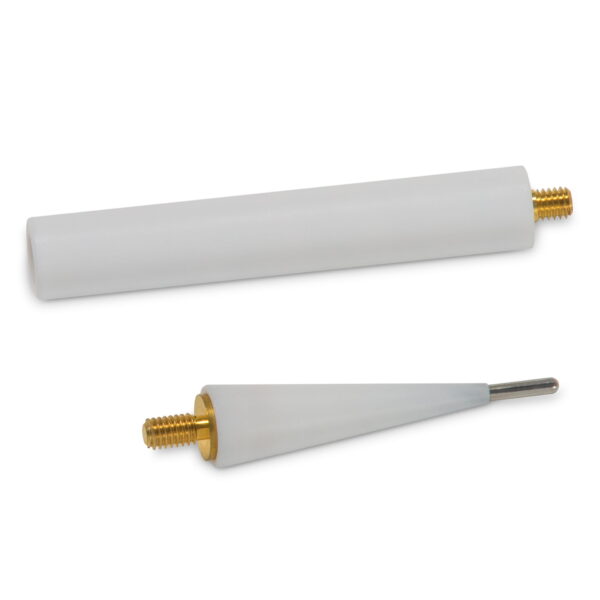 Short teflon dental test applicator