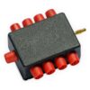 Multiple plug for 9 cables