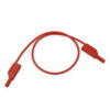 Cable with security plug, 50 cm, red