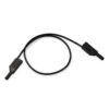 Cable with security plug, 50 cm, black