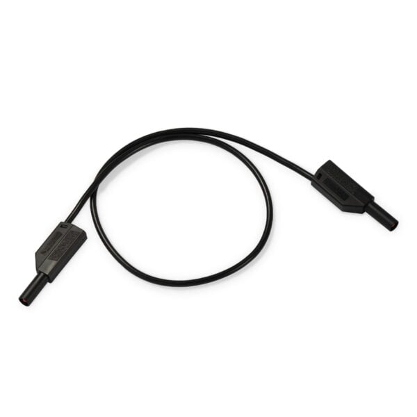 Cable with security plug, 50 cm, black