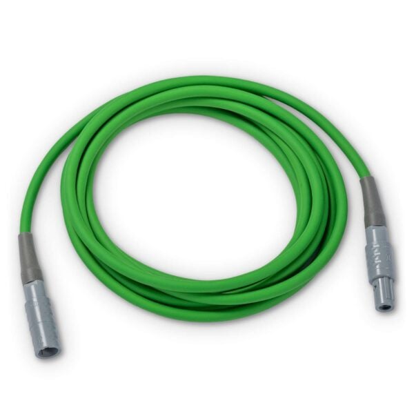 Ext. cable, green, plug-socket, optima