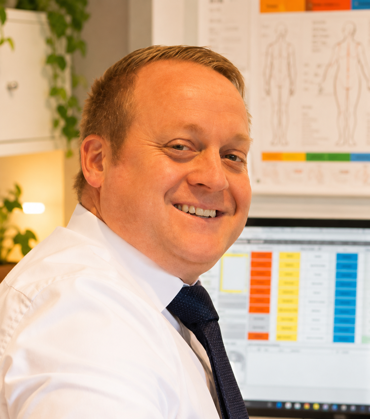 Chris Russell, who trains BICOM UK practitioners and runs the Reson8 clinic